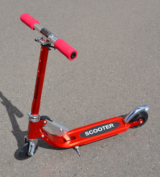 Самокат Scooter FTK023 (Красный), Цвет Красный